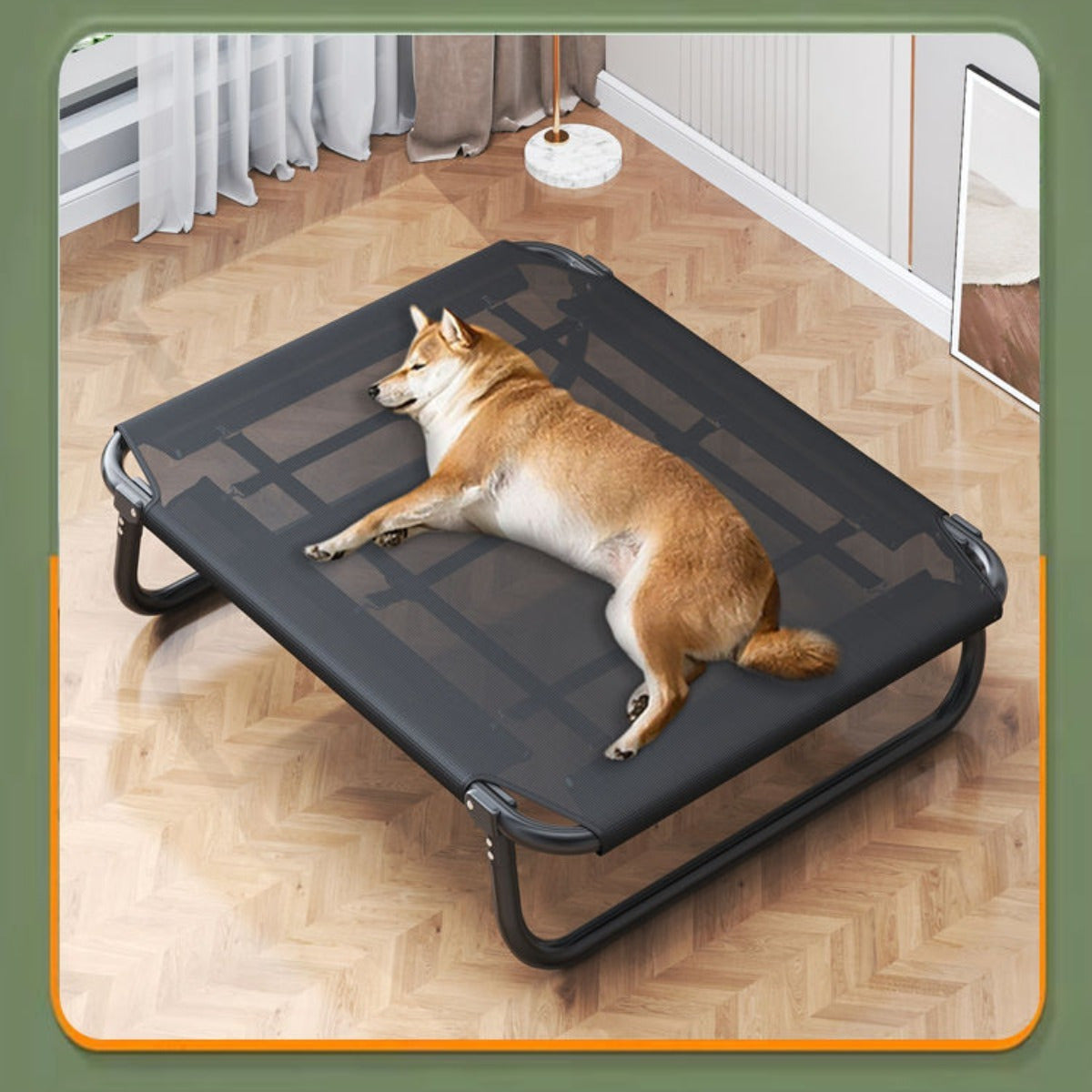 Dog & Cat Bed Breathable & Raised-1