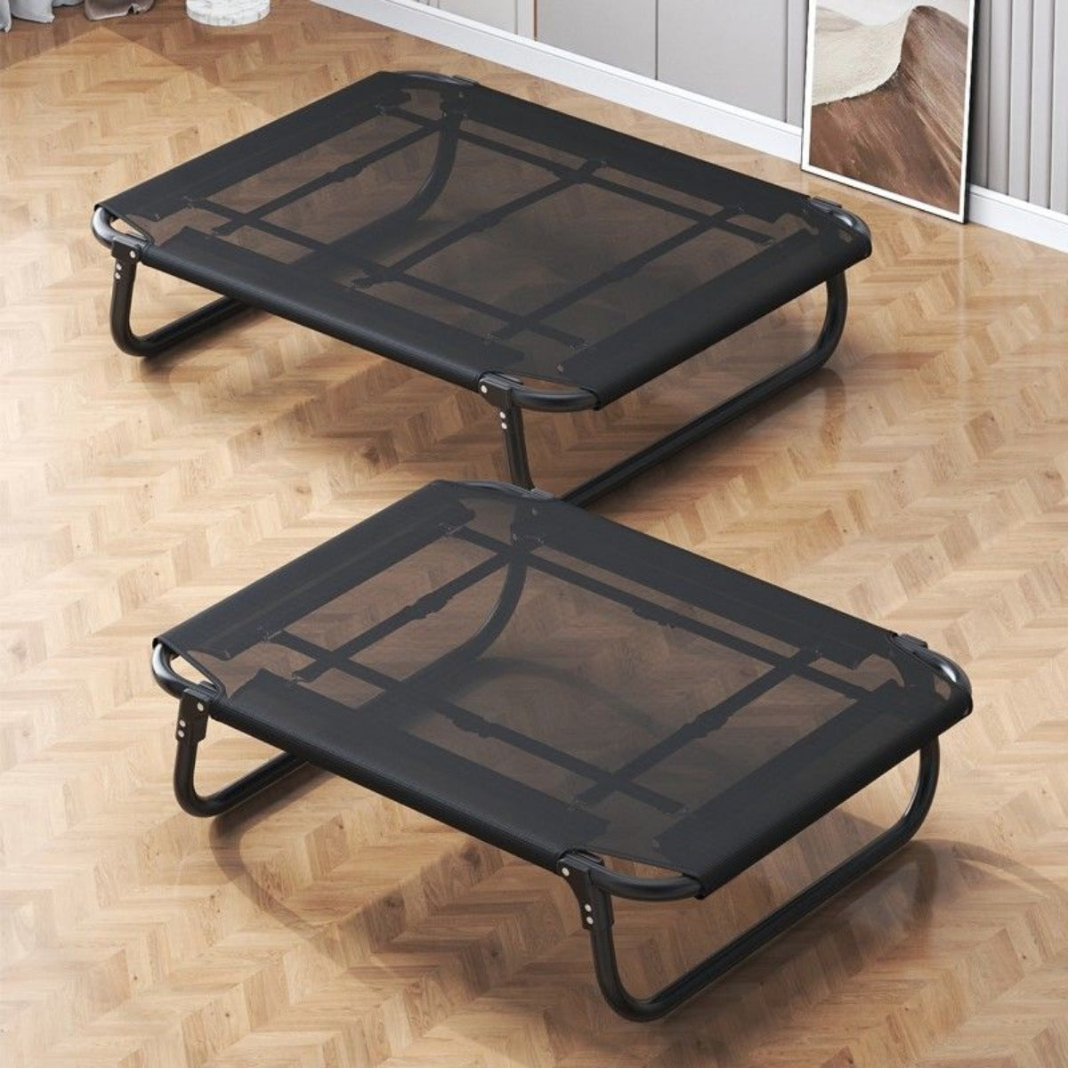 Dog & Cat Bed Breathable & Raised-2