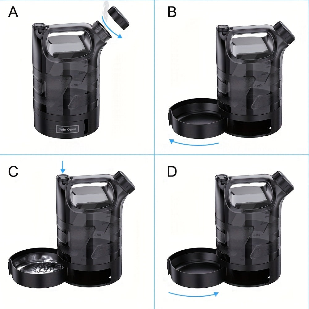 Pet Water Dispenser Leakproof Dual Flow Control-3