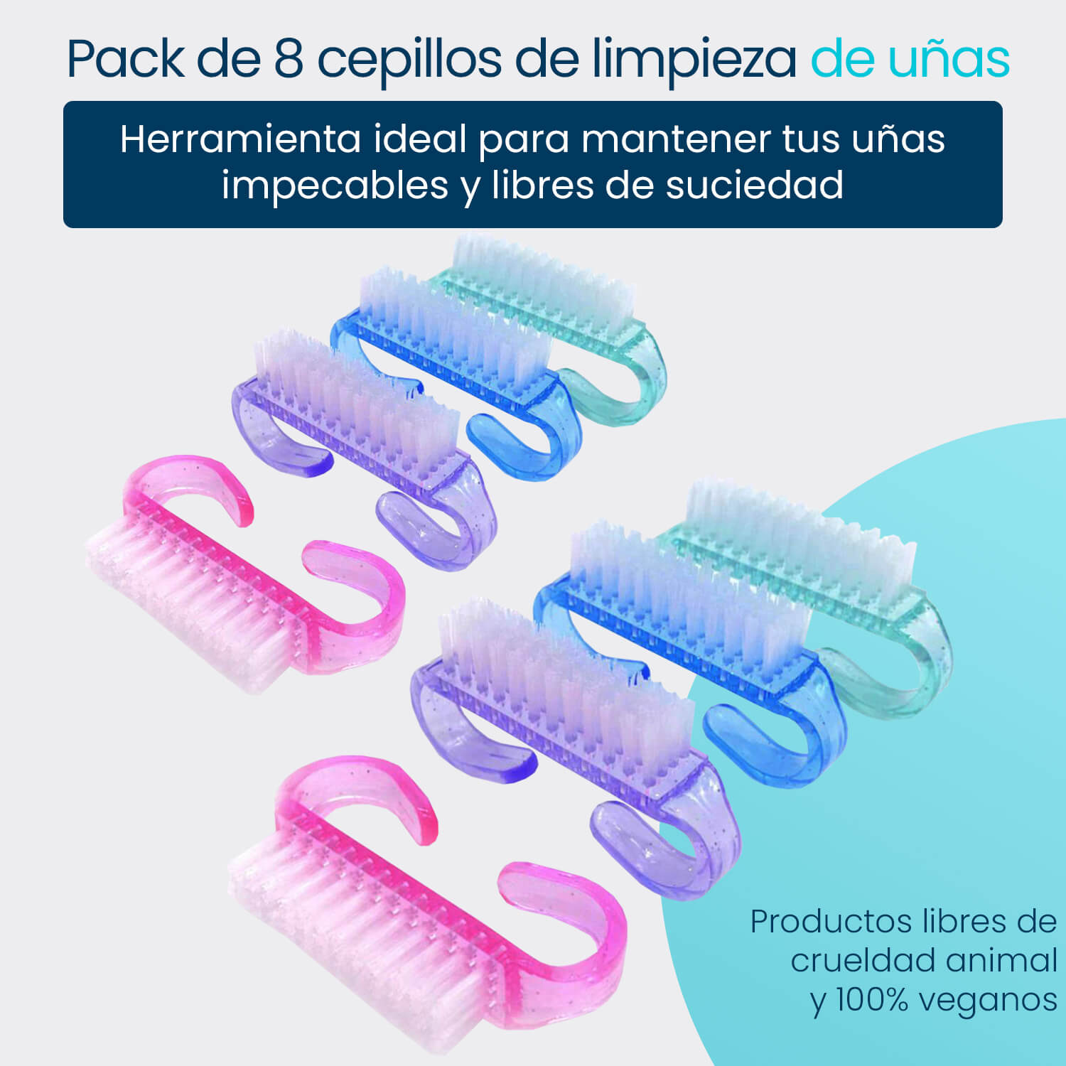 Cepillos de Limpieza de Uñas-2