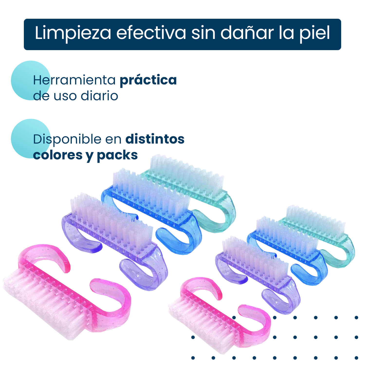 Cepillos de Limpieza de Uñas-4