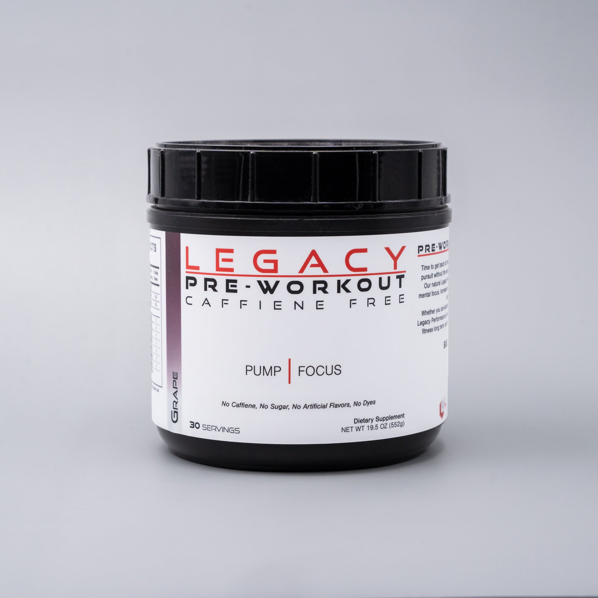Legacy Pre-Workout | 30 Servings
