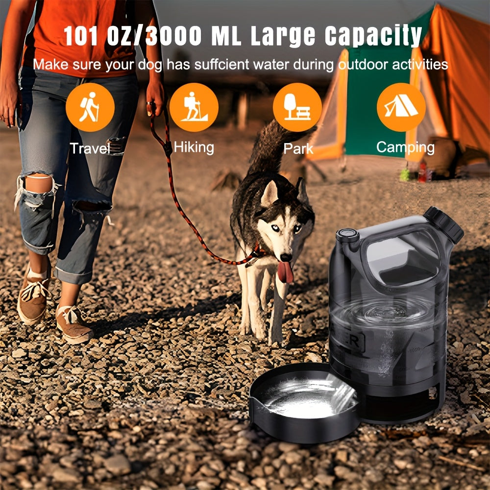 Pet Water Dispenser Leakproof Dual Flow Control-4